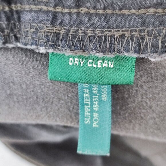 Lauren Ralph Lauren Jeans straight leg women's sz 14 grey colour everyday casual - Picture 6 of 13